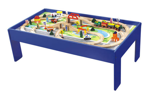 96001 80pcs train set with table